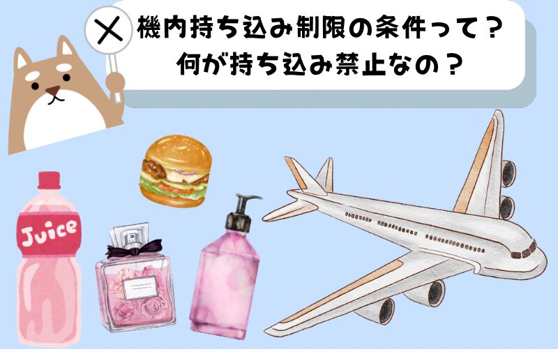 飛行機内持ち込み制限の詳細ガイド !スムーズな旅行のための必須情報